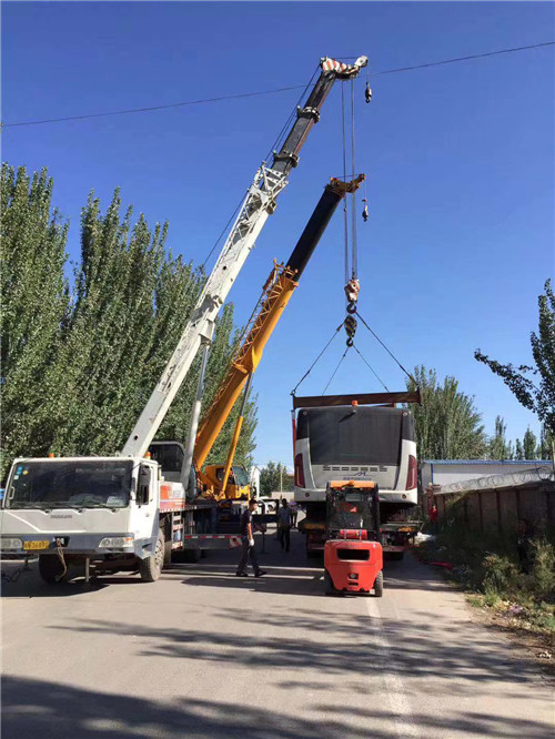 高密市港口集装箱搬运案例